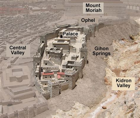 city of david jerusalem map|City of David.